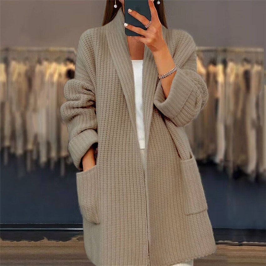 Lafleur Boutique™| Casual Knit Cardigan Coat