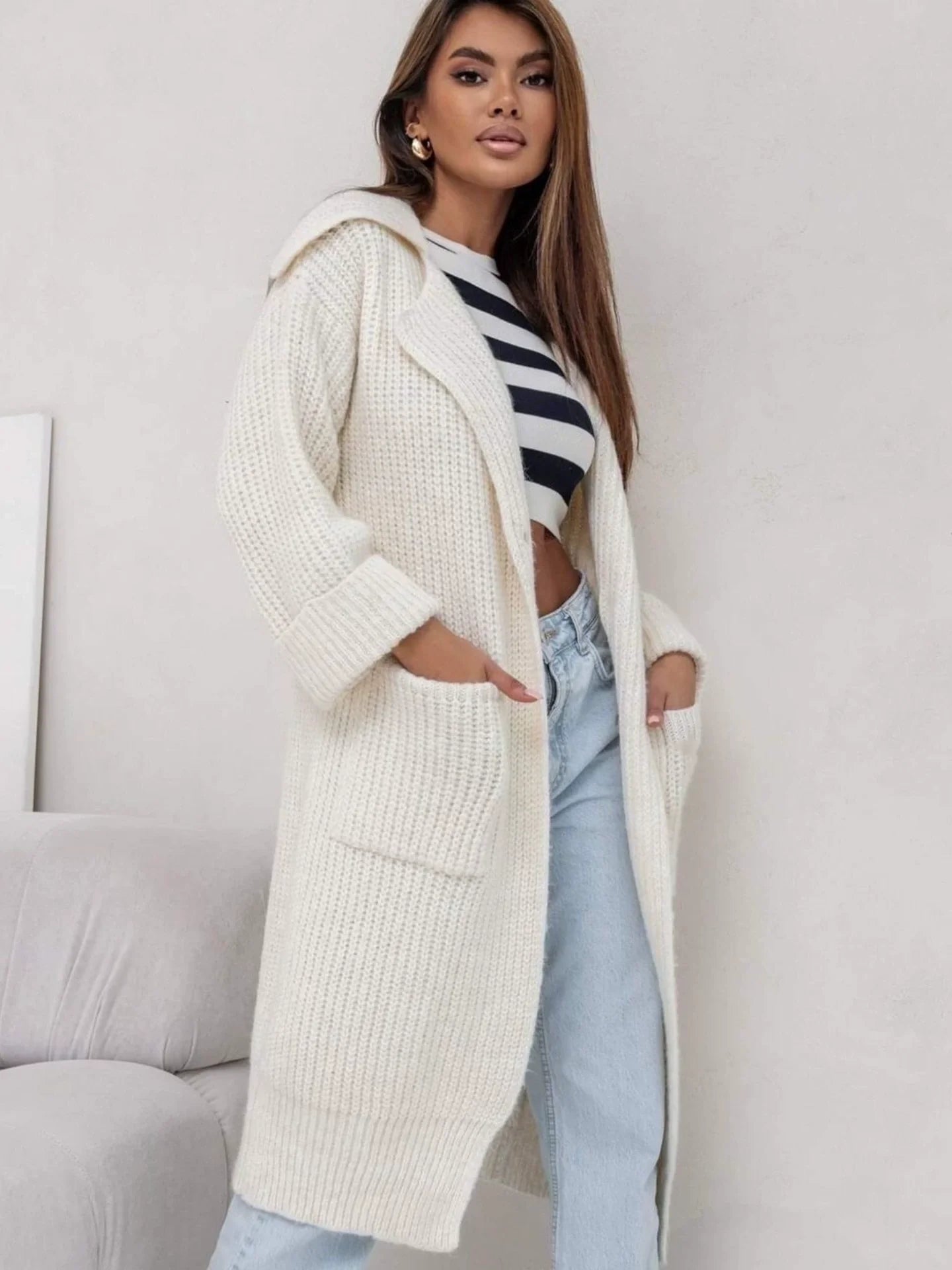 Lafleur Boutique™| Luxe Knit Long Cardigan