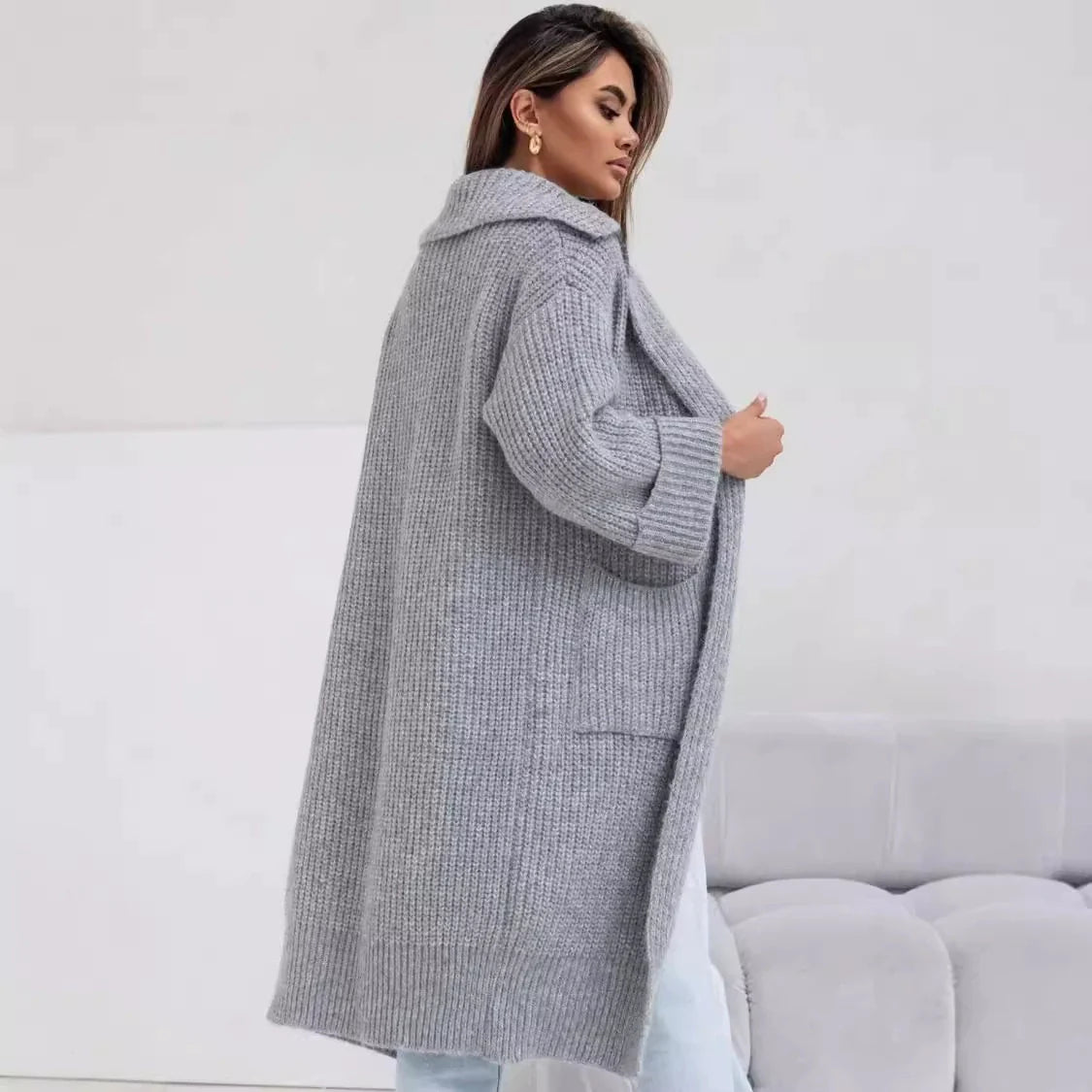 Lafleur Boutique™| Luxe Knit Long Cardigan