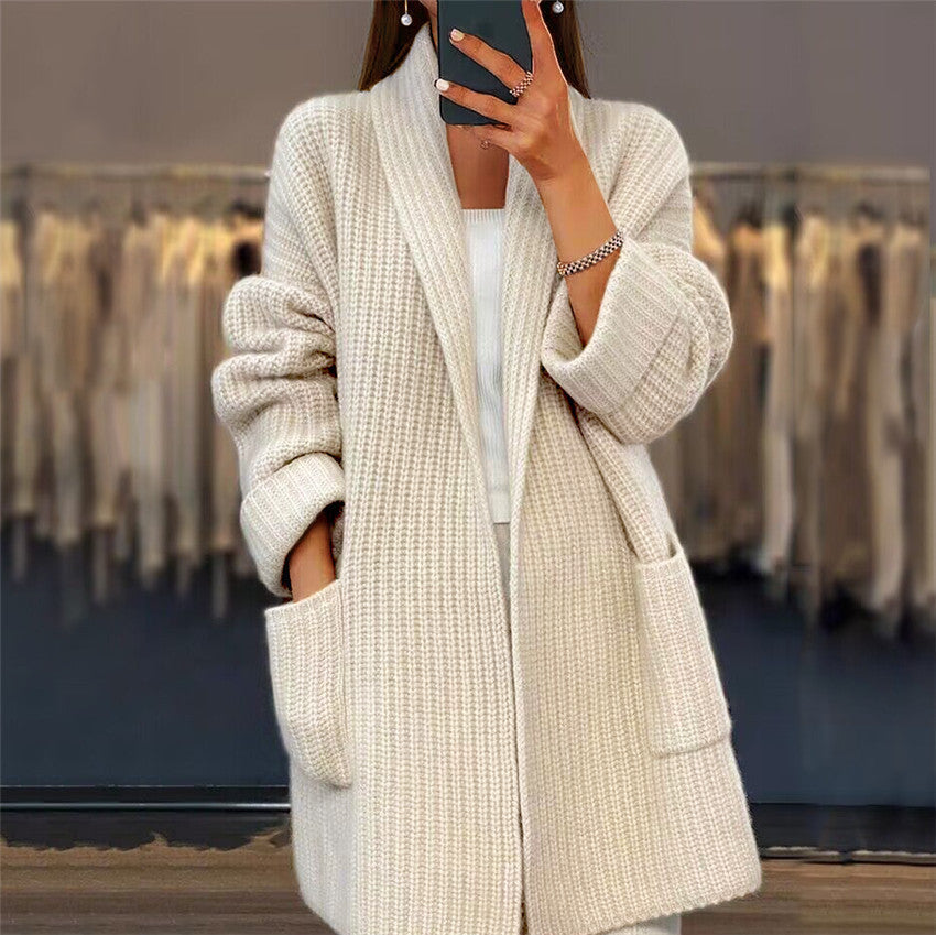 Lafleur Boutique™| Casual Knit Cardigan Coat
