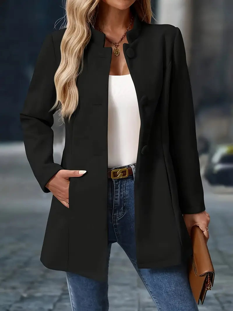 Lafleur Boutique™ Single-Breasted Blazer
