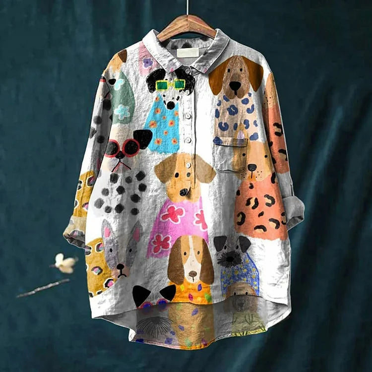 Lafleur Boutique™ - Dog Art Shirt
